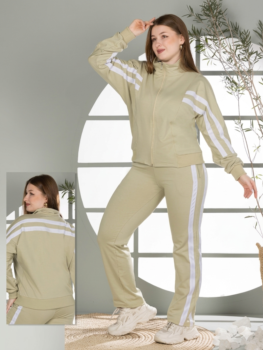 Tracksuit – Stripe Zip