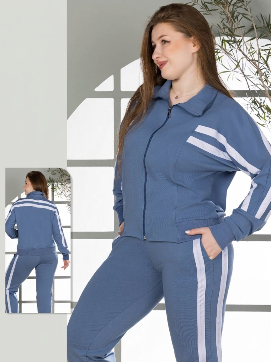 Tracksuit – Stripe Zip