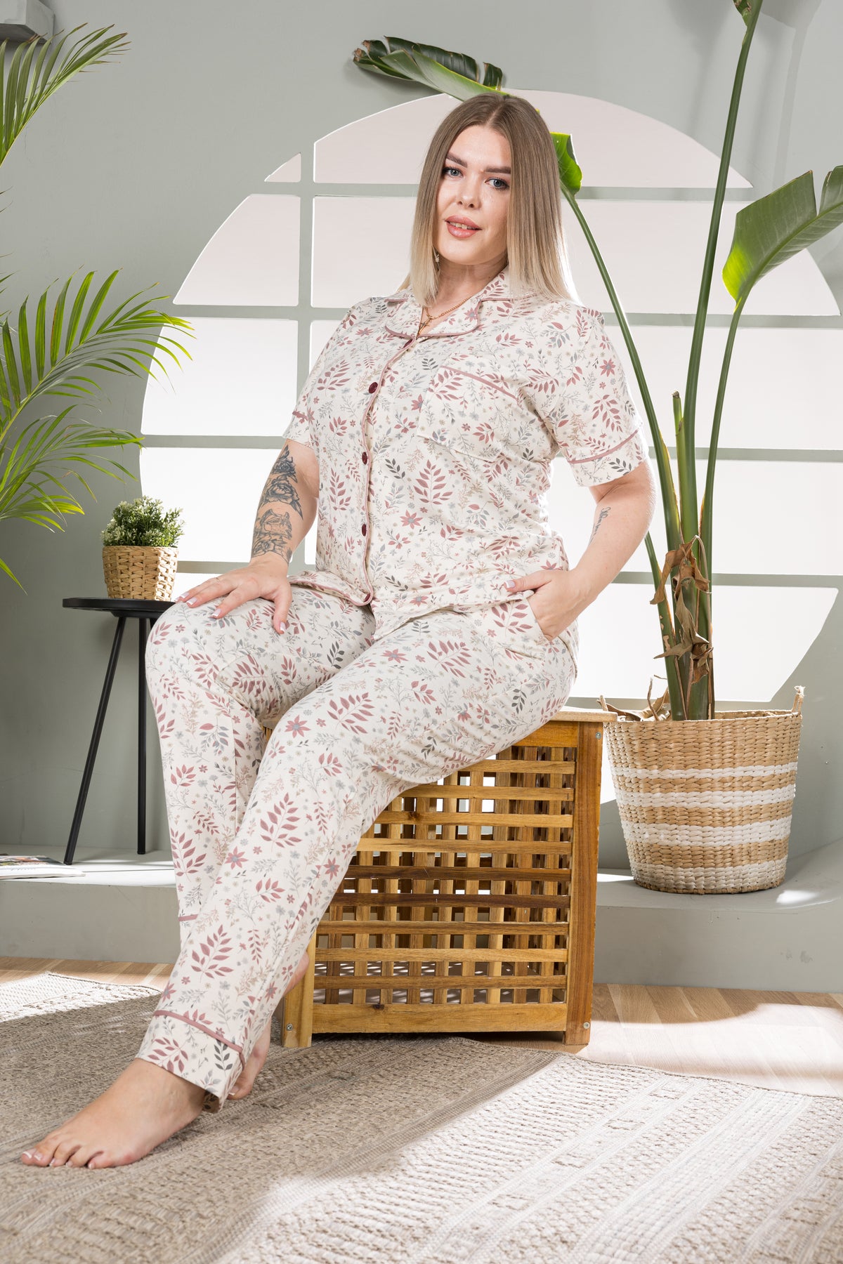 Pyjama – Soft Leaf Big Size